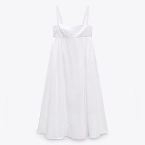 ZARA VOLUMINOUS MIDI DRESS